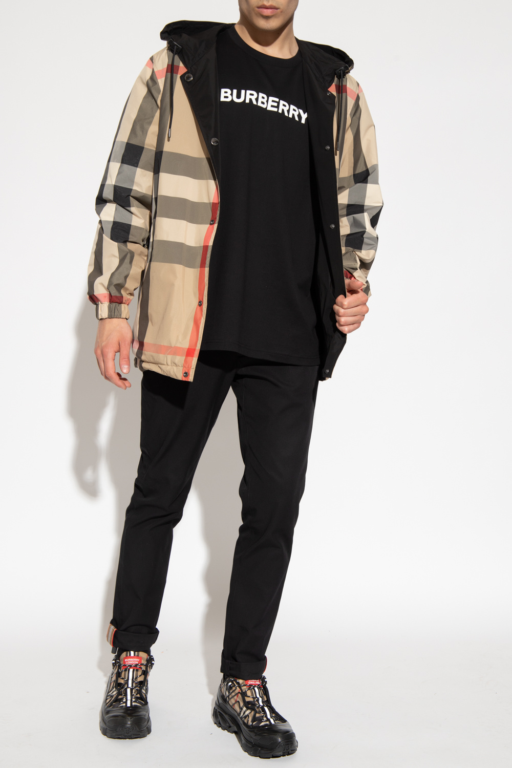 Burberry on sale jacket men